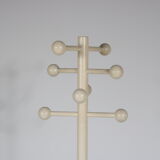 1970s White wooden coat rack from Italy