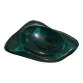 vide-poche ou cendrier en malachite