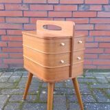 Table de nuit Vintage 1970 Teck