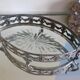 English silver table centerpiece