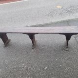Old church bench