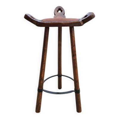 Tabouret de bar brutaliste Marbella