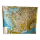 Large map of France 1981