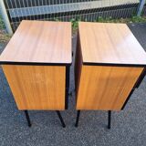 Pair of vintage bedside tables