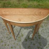 half-moon console