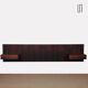 Scandinavian rosewood headboard, 1960