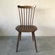 Suite de 6 chaises bistrot Menuet par Baumann, circa 1970.
