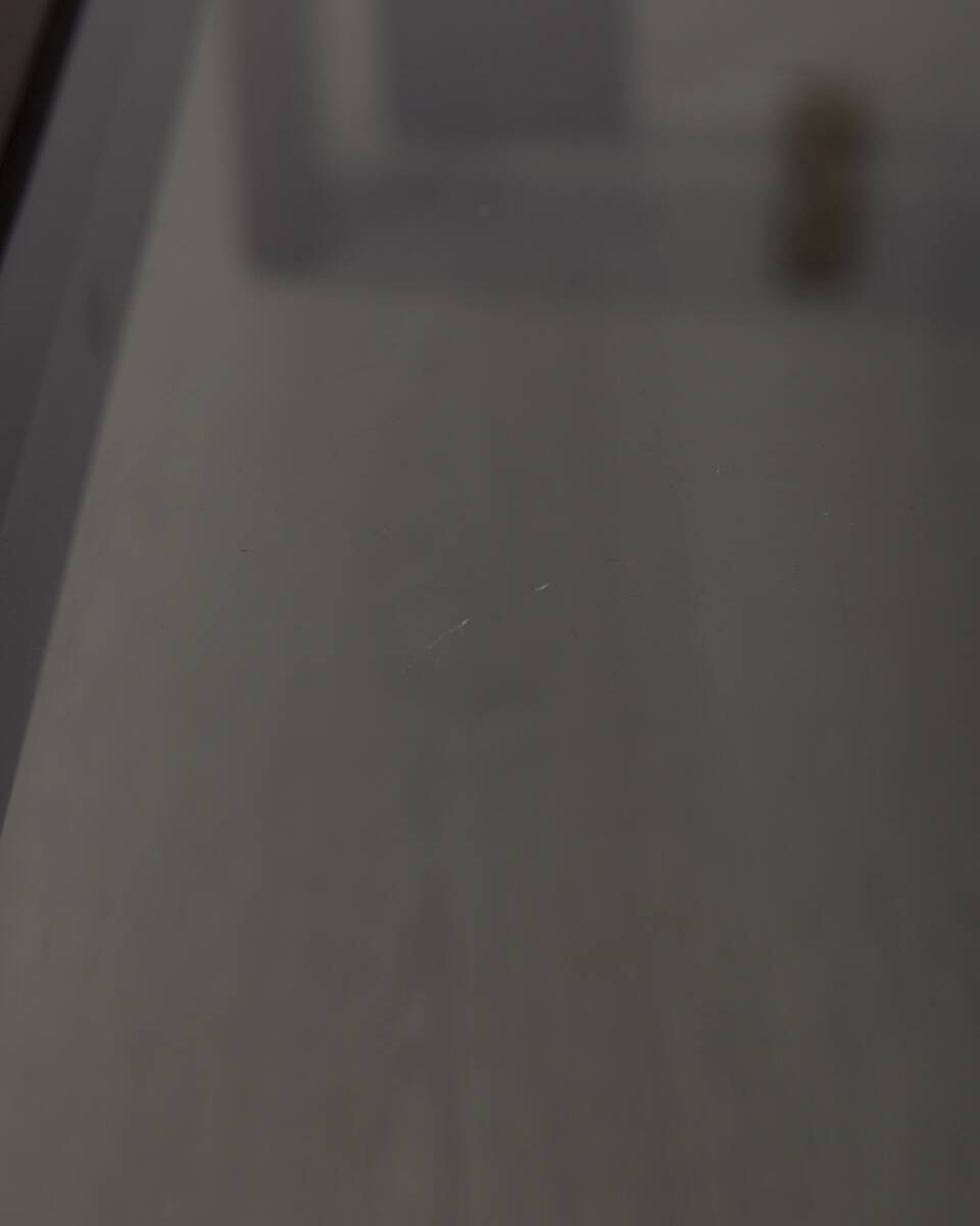 VINTAGE 1970S COFFEE TABLE IN WOOD AND GLASS DESIGNED AFRA E TOBIA SCARPA