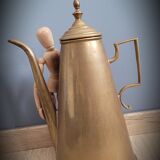 Brass coffee maker