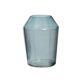 Vase en verre bleu
