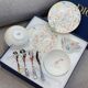 Dior“My First Dinner ”Set – Multicolor Toile de Jouy Innocence