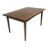 Rosewood “portfolio” dining room table, Sweden, 1960s