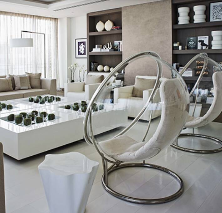 fauteuil bubble Kelly Hoppen