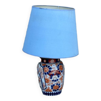 Imari porcelain lamp