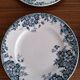 Set of flat and hollow plates in Terre de Fer Saint Amand & Hamage
