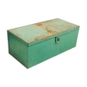 Boîte industrielle vintage valise