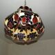 Lustre suspension en vitraux