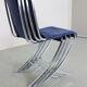 Set Of 4 dinning chairs by Pierre Cardin for Maison Jansen 1970