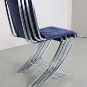 Set Of 4 dinning chairs by Pierre Cardin for Maison Jansen 1970