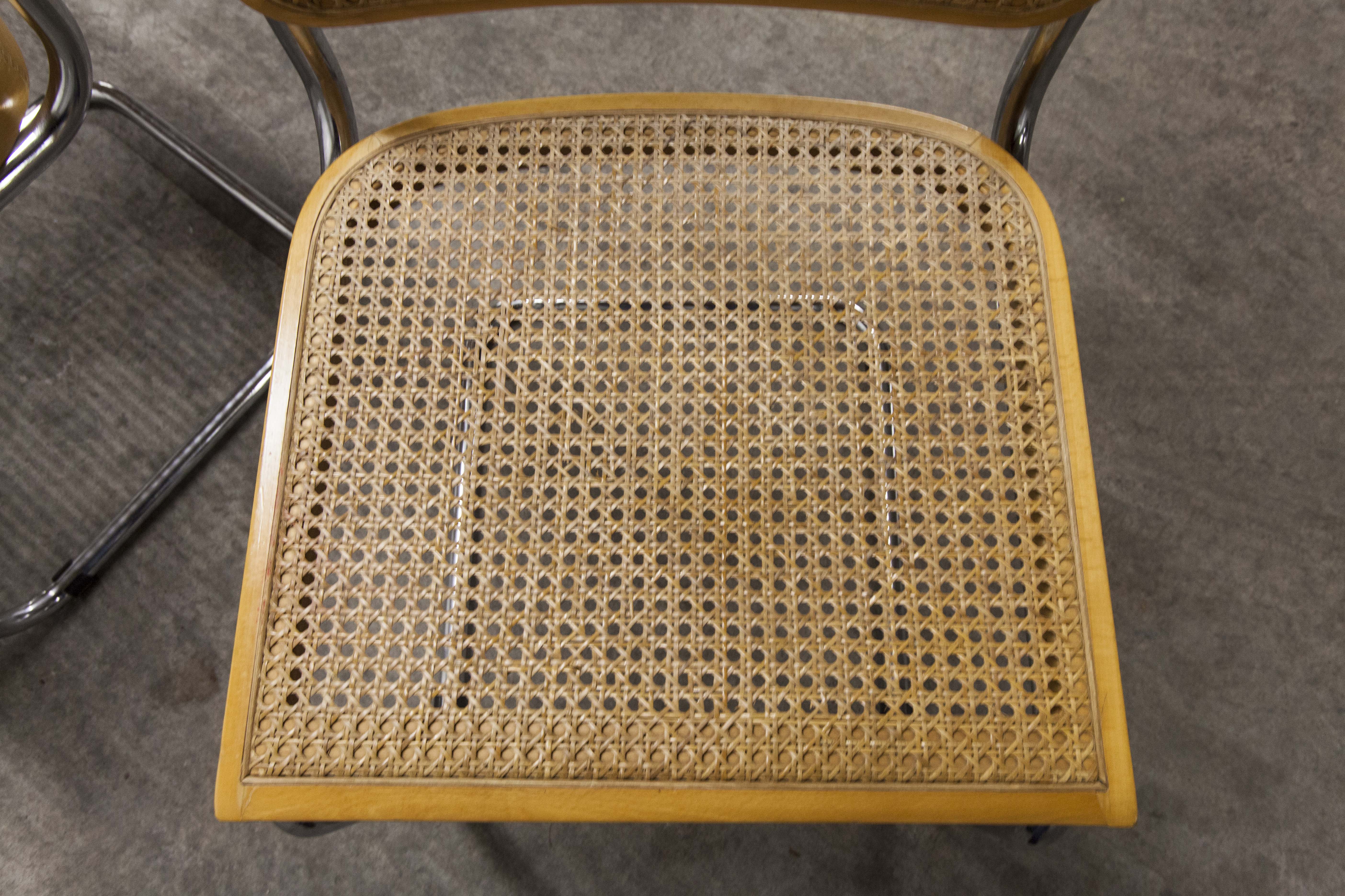 Set of 4 chairs B32 par Marcel Breuer