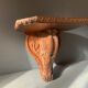 Wall console in carved wood, old harness, eighteenth century, France