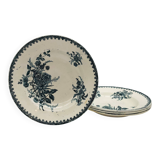 4 deep plates "St-Amandinoise" Model "Margot"