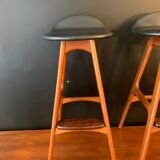 Oddense Maskinsnedkeri , Rare pair of Scandinavian stool .