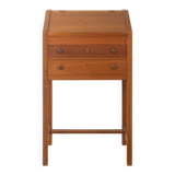 Classic standing desk from the 1960s, teak veneer, Denmark