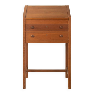 Classic standing desk from the 1960s, teak veneer, Denmark