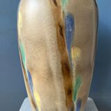 Colored ceramic vase