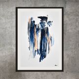 Œuvre abstraite contemporaine originale – Mimmo Scali