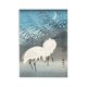 Japanese print, storks
