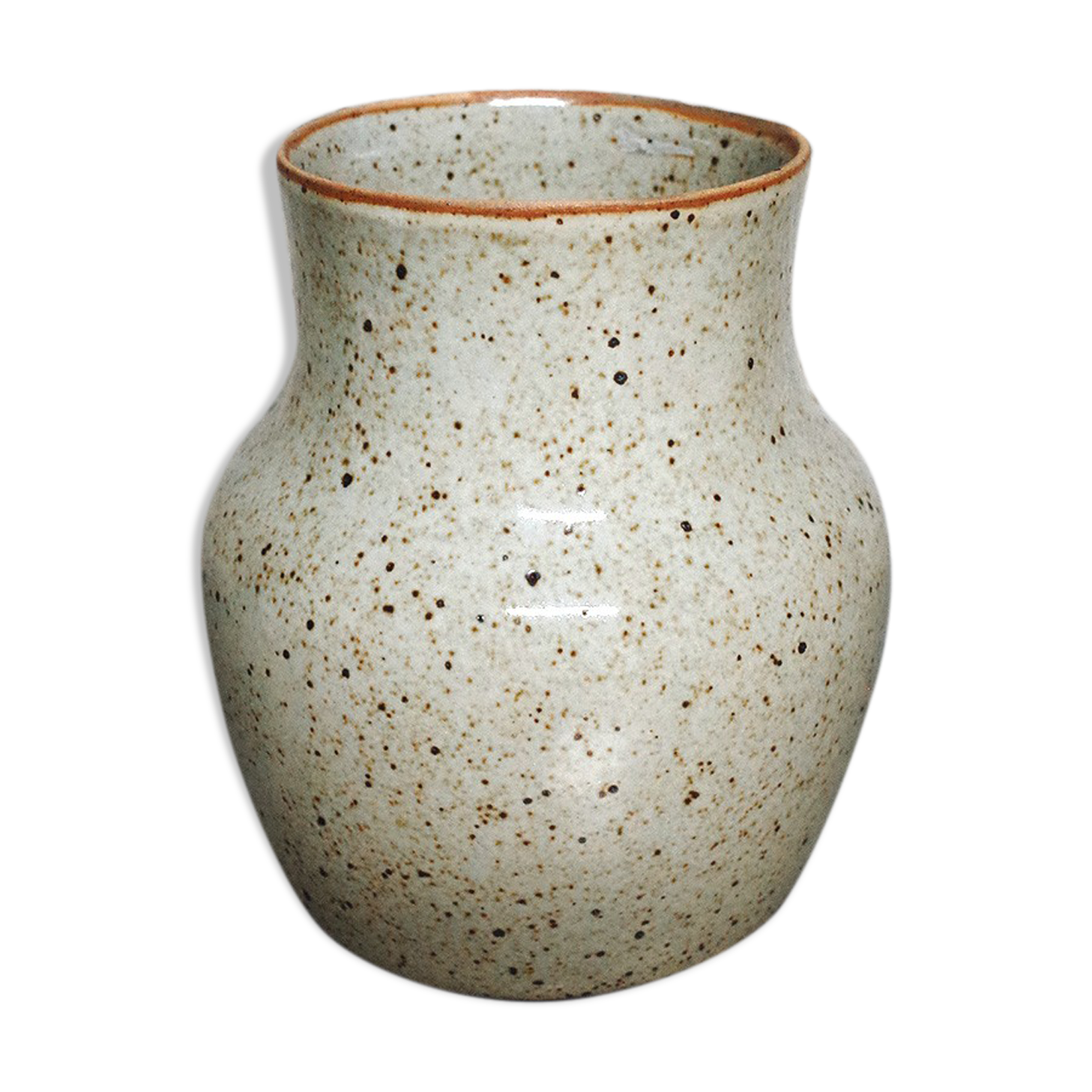 Ceramic covered pot of Vallauris