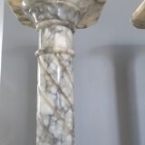 Pair of marble columns year 1950