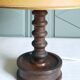 Lampe en bois tourné esprit Dudouyt