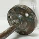 Pair of bronze and glass sconces  1900