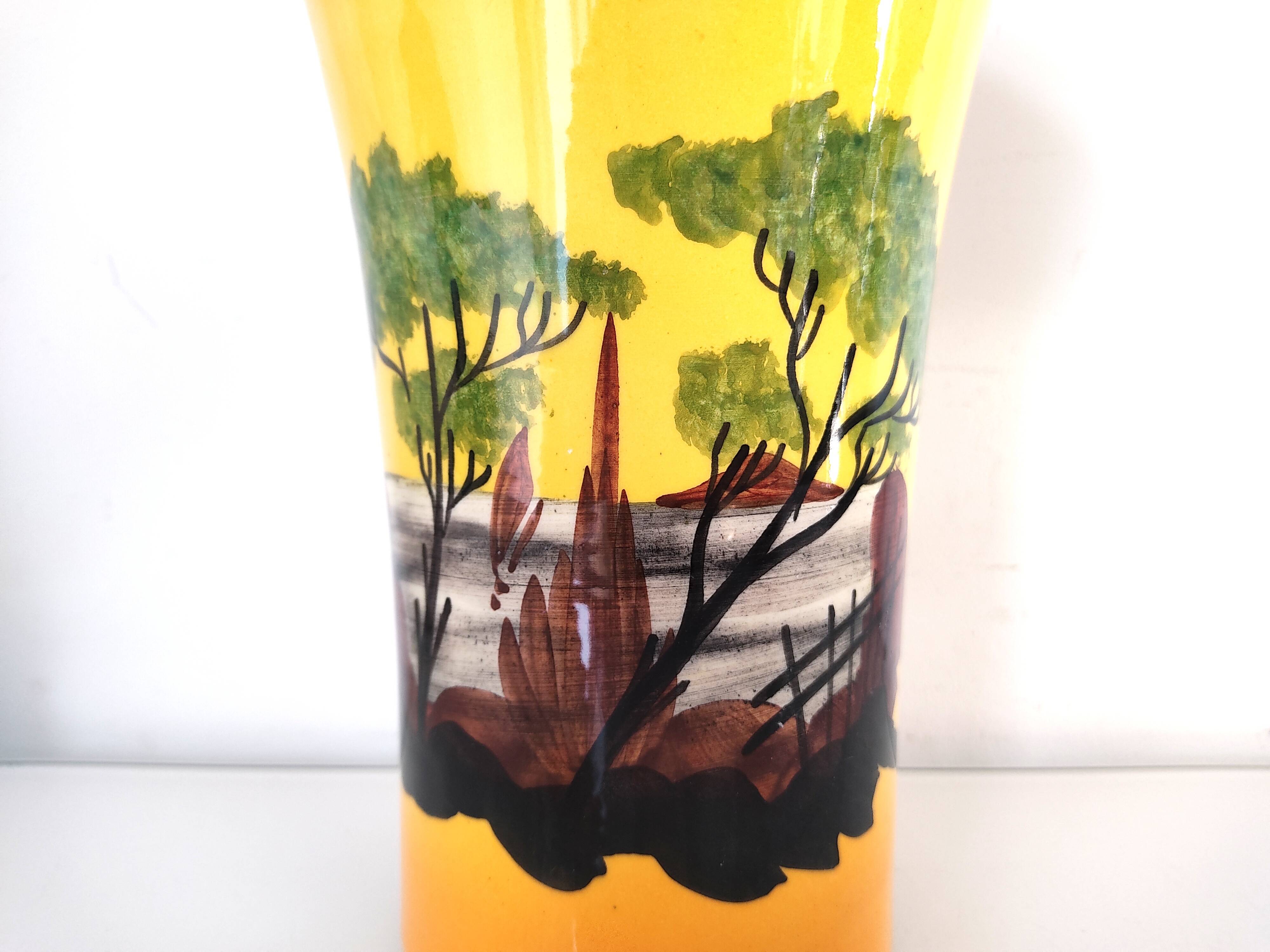 Vallauris vase creation by A.Ferlay cicada
