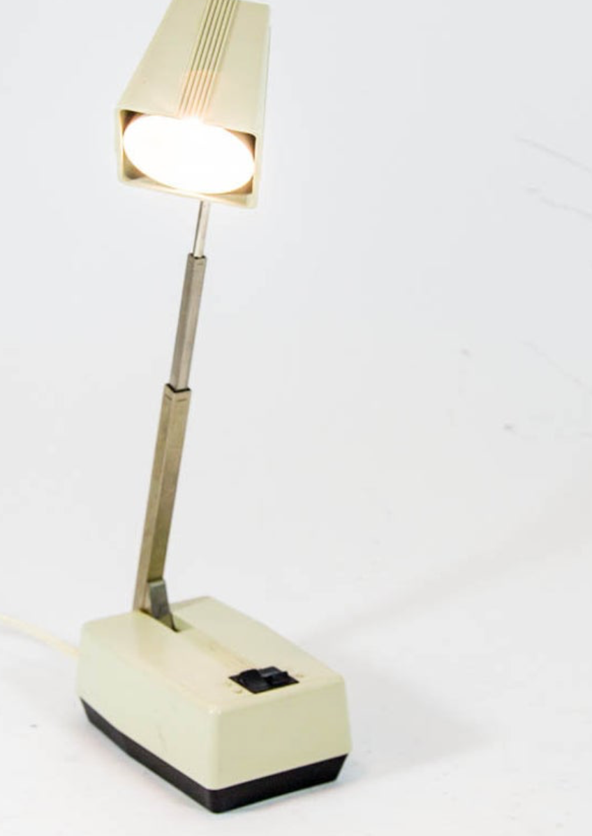 Vintage office lamp telescope Eichhof Germany