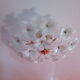 Murano Glass and Golden Brass ceiling lamp, 1970s