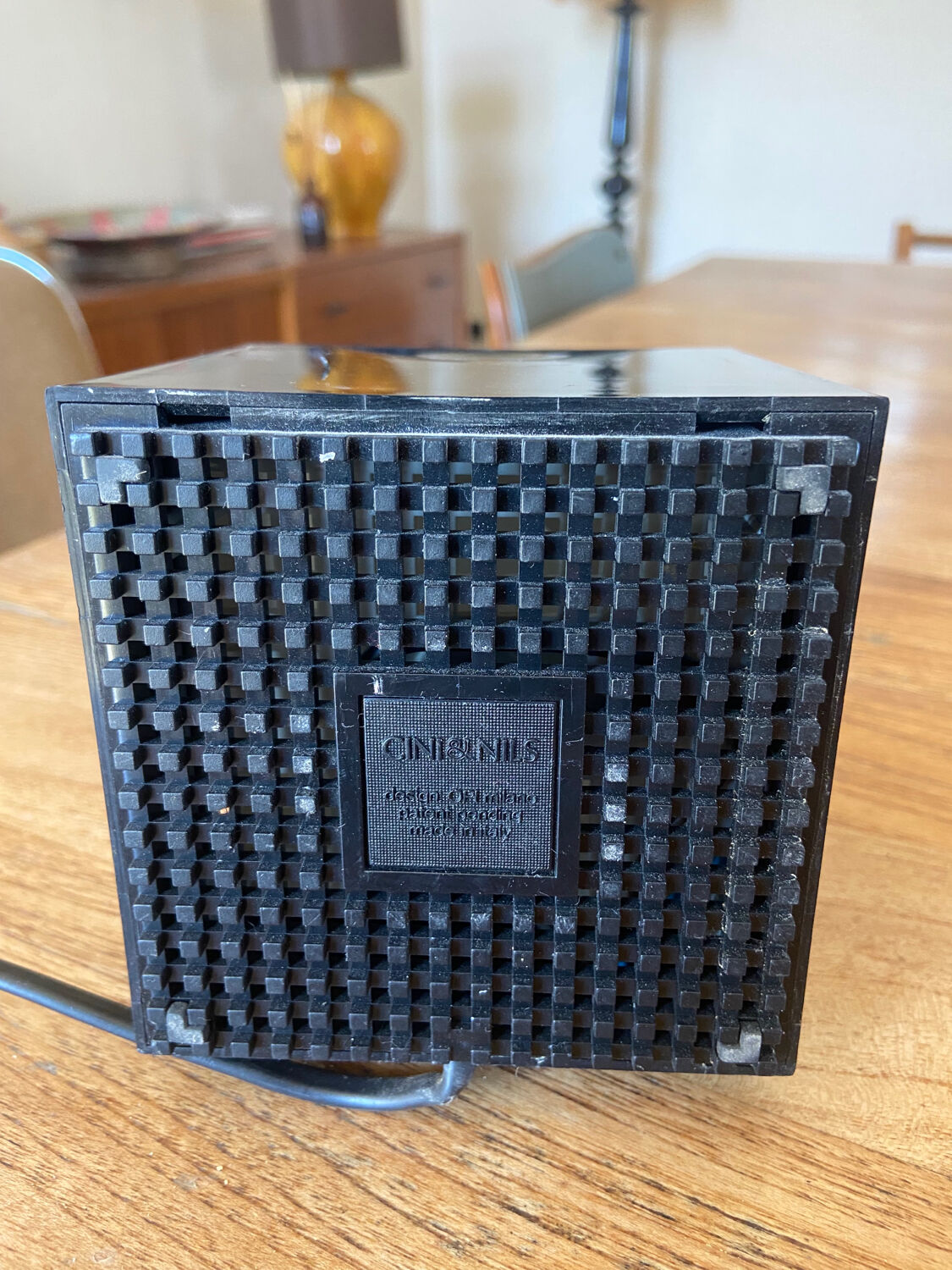 Cuboluce bedside lamp by Cini & Nils