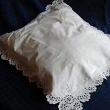 Old cotton pillow taie