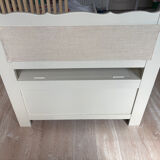 Fully restored antique bank chest – chic country style