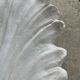 Art Deco shell wall lamp 49cm