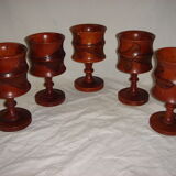 Wooden orangeade set, Martinique 1970