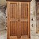 Armoire à tiroirs ancienne néogothique
