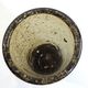 Vintage Bandor bubble vase – amber blown glass – 1960s design – decoration