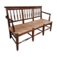 Rustic canned sofa