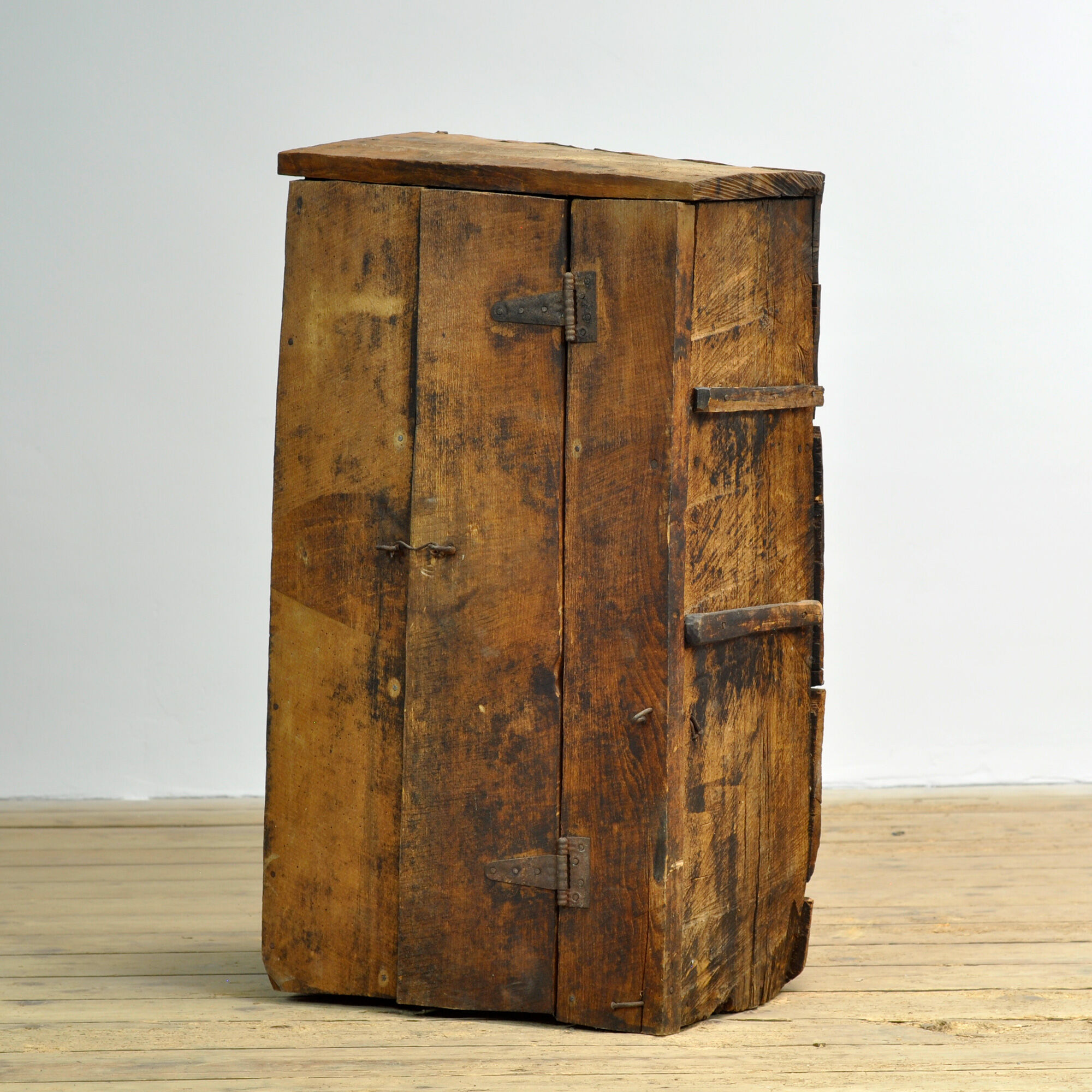 Primitive wooden cabinet, circa 1930