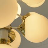 Sputnik Chandelier Vintage Pendant Light Large Hanging Lamp Space Age Style