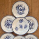 8 plates Iron Earth Landscapes